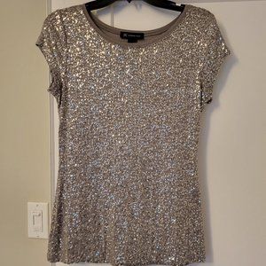 Gold Sequin Tshirt
